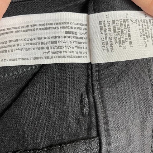 Hollister Ultra High Rise Short 3" Classic Stretch black 26 summertime picnic - Picture 7 of 8